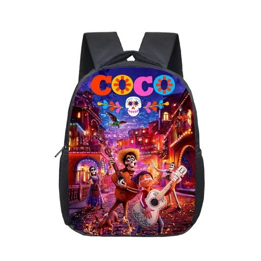 12-дюймовый рюкзак для детского сада Hot Disne Coco, детская школьная сумка для