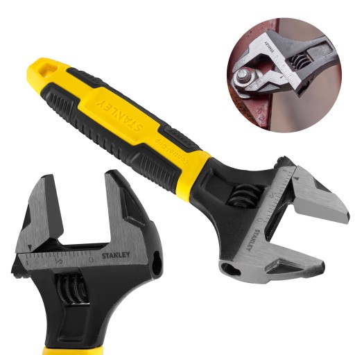 STANLEY 0-90-947 КЛЮЧ РАЗВОДНОЙ MAXSTEEL 150MM