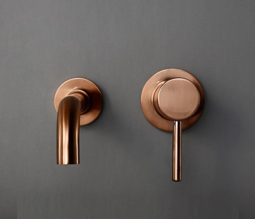 Смеситель для ванны скрытого монтажа MATT COPPER - Комплект