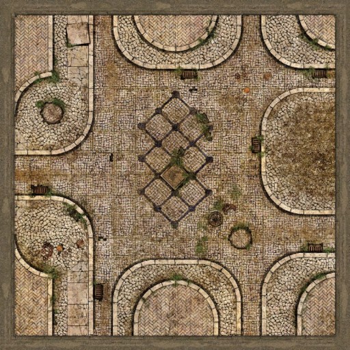 ПРОТИВОСКОЛЬЖАЮЩИЙ КОВрик MALIFAUX 8 УЗОРОВ 94x94 СМ