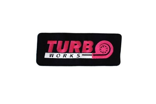 Нашивка TurboWorks 23,5 х 6,5 см.