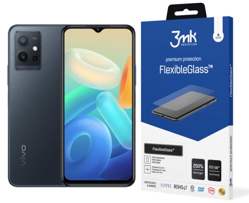 Гибридное стекло FlexibleGlass 3MK для Vivo Y75 5G