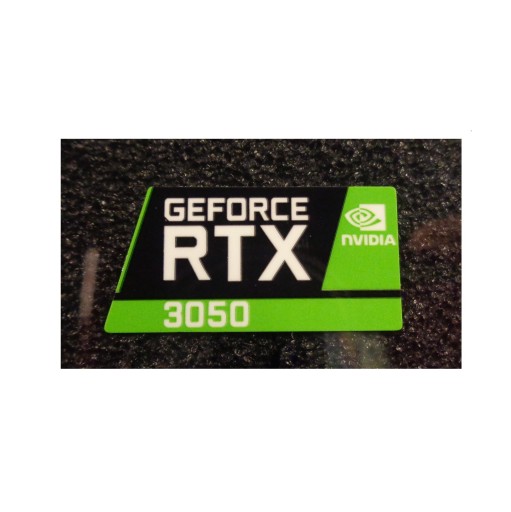 Naklejka nVidia GEFORCE RTX 3050, 24 x 15 mm [535]