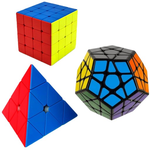 Набор кубиков 4x4 Megaminx Pyramid Quick