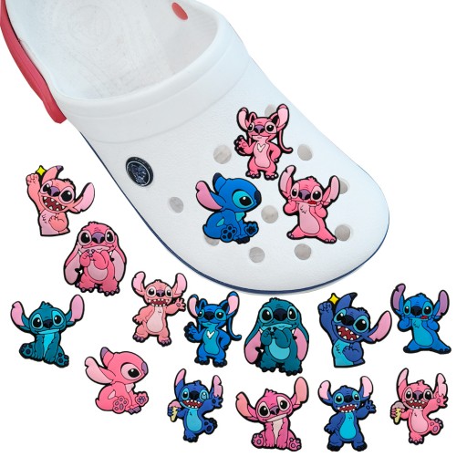 Przypinka Stitch Stich do Crocs butów klapków telefonu torebki plecaka