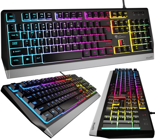 GENESIS RHOD 300 RGB ИГРОВАЯ КЛАВИАТУРА ВОДОНЕПРОНИЦАЕМАЯ