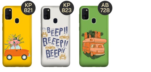 ETUI DO SAMSUNG GALAXY M21 WZORY AUTO MOTOR POJAZDY SAMOCHODY OBUDOWA CASE