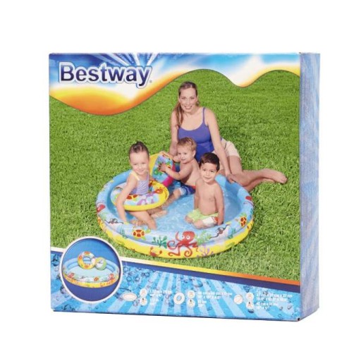 BESTWAY GARDEN SET Мяч для бильярда, круг, детский бассейн, 122 см