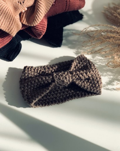Opaska Handmade Niebieska* Różne Kolory #Hit#