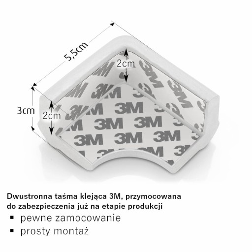 REER Zabezpieczenie osłona narożników mebli 3M
