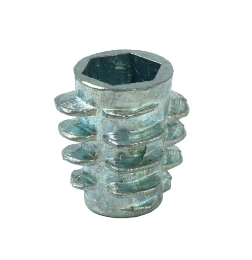 Головка M6 x 10, деревянная гайка, ввинчивающийся ключ.
