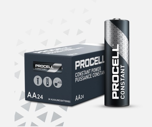 40 батареек типа LR6 AA DURACELL PROCELL CONS 1,5 В Alka