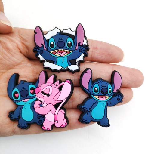 Przypinka Stitch Stich do Crocs butów klapków telefonu torebki plecaka