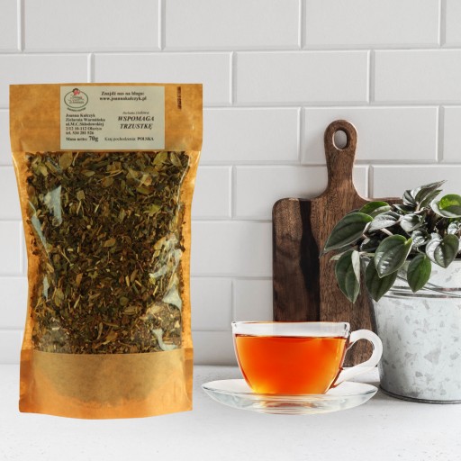 NATURALNA HERBATA ZIOŁOWA WSPOMAGAJĄCA TRZUSTKĘ 70g