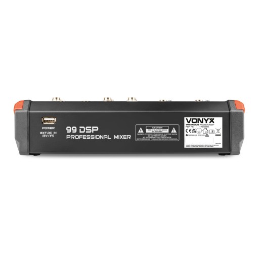 VM-KG06 BT DSP USB 6-канальный аудиомикшер Vonyx