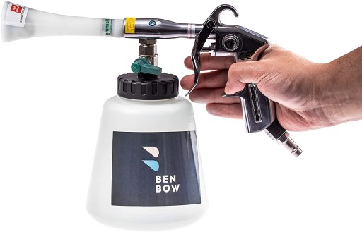 PISTOLET DO PRANIA TAPICERKI BENBOW + 5L APC METAL ZESTAW