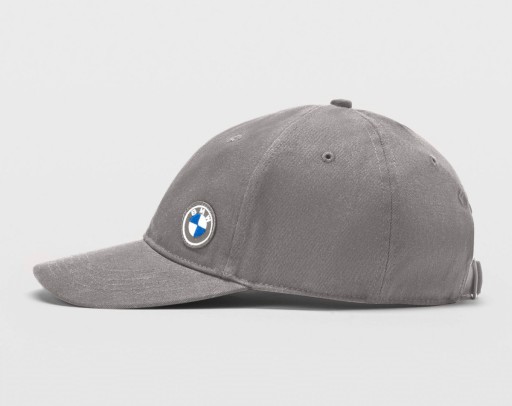Оригинальная серая бейсболка с логотипом BMW.