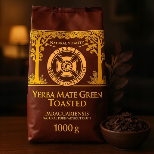 Yerba Mate Green TOASTED Palona 1000g