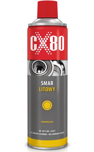 CX80 ZMYWACZ + SMAR + KONSERWACJA SPRAY DO METALU ZESTAW UNIWERSALNY 1,35L