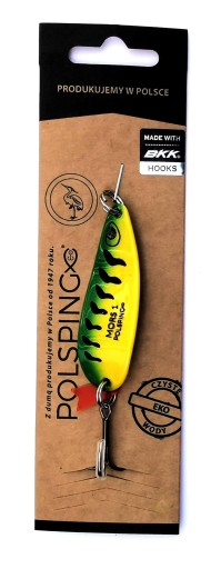 Błystka Wahadłówka Polsping Mors Green Tiger 1 12g