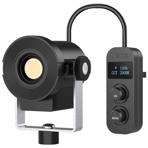 Комплект светодиодной лампы Ulanzi LT-24 10W COB, модификаторов света и подставки.