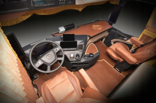 Мятые кожаные коврики MERCEDES MP4, NO SHOCKING