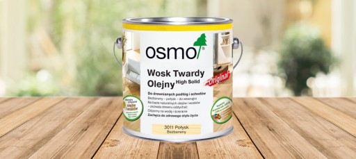 Osmo 3011 Масло с твердым воском, масло 0,125л Блеск