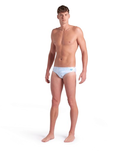 Arena FIREFLOW SWIM BRIEFS WHITE MULTI 95 плавки