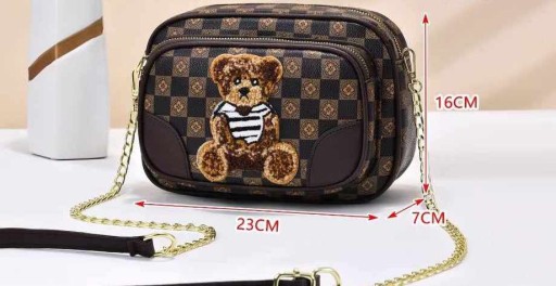 ЖЕНСКАЯ СУМКА MESSAGE СУМКА НА ПЛЕЧО LITTLE BEAR TEDDY BAG ЦВЕТА