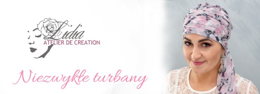 Шарф-тюрбан с козырьком CLEO Turbans Lidia C/62