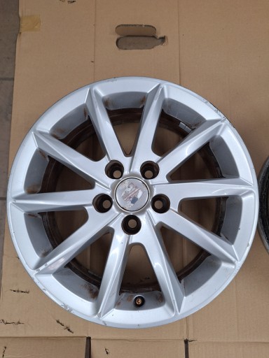 КОМПЛЕКТ ЛЕГКОСПЛАВНЫХ ДИСКОВ SEAT IBIZA IV VW POLO 5x100 6J R15 ET38 6J0601025K