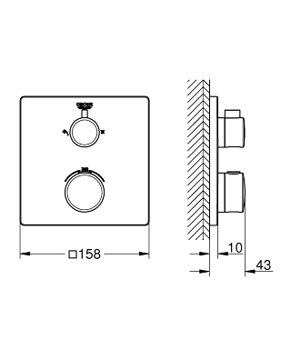 Grohe Grohtherm bateria termostatyczna 24079000