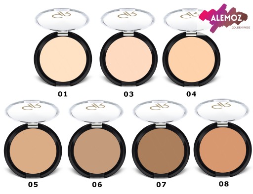 Golden Rose SILKY TOUCH POWDER Матирующая пудра 01