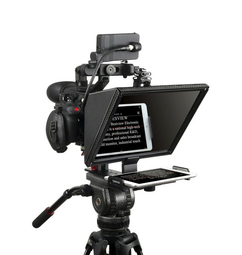 Teleprompter Desview T12 walizka i pilot