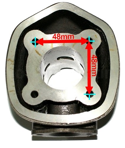 CYLINDER GŁOWICA ŁOŻYSKO APRILIA SR 50 FUNMASTER