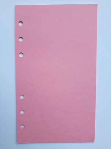 Вставка-переплет для блокнота COLORFUL - PINK CANDY clean A6 9,9x17см