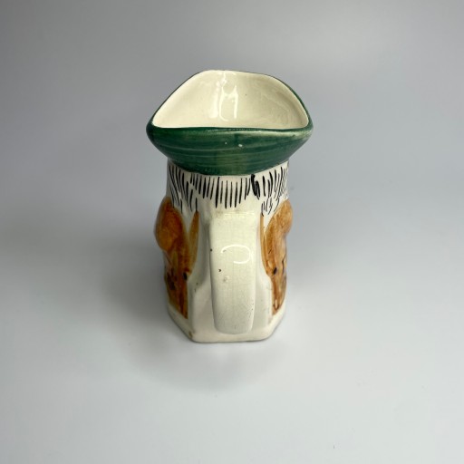 Staffordshire stary figuralny śmieszny dzbanek kufelek tzw. Toby Jug