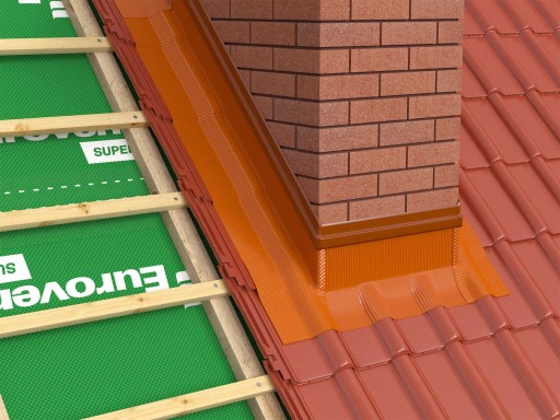 Taśma kominowa brązowa Eurovent Flex Standard