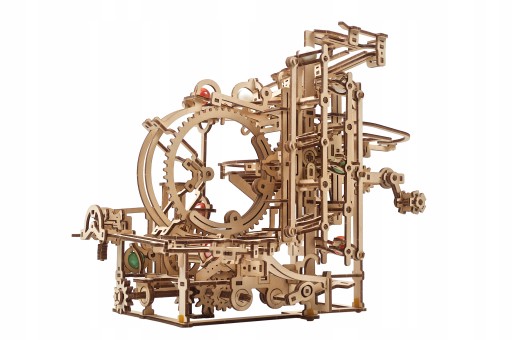 TOR KULKOWY UGEARS MODEL MECHANICZNY PUZZLE 3D