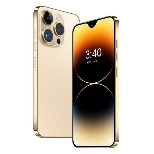 i14 pro max 6,7-calowy telefon komórkowy 5g dwuzakresowy Wi-Fi 8bg 256 GB 4g odblokowany cel