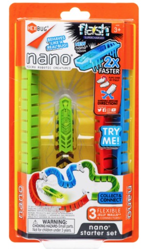 Стартовый набор Micro Robot Hexbug Nano Flash, синий