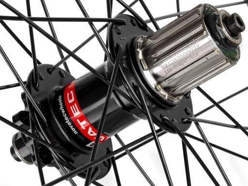ВЕЛОСИПЕДНОЕ КОЛЕСО ЗАДНЕЕ ALEXRIMS MD23 26 ДЮЙМОВ 559x23 NOVATEC ЧЕРНЫЙ БЕСКАМЕРНЫЙ ДИСК