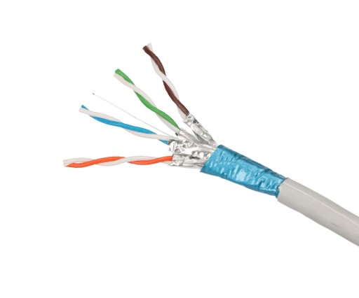 Кабель CAT6A FTP V2 LAN, витая пара, 500 м, 100 % МЕДЬ
