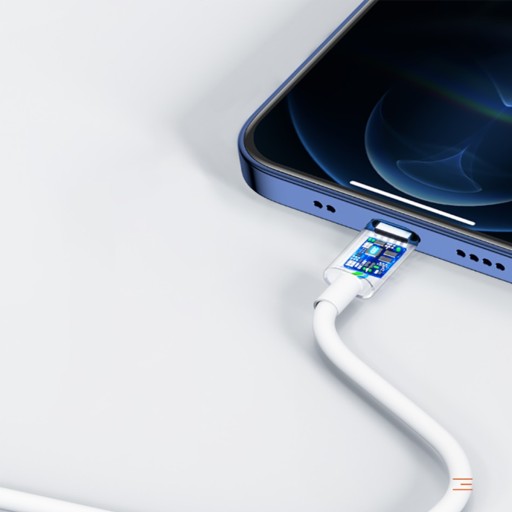 USB-КАБЕЛЬ МОЛНИЕВОЙ БЫСТРОЙ ЗАРЯДКИ ДЛЯ IPHONE 12 13 14 PRO 1M