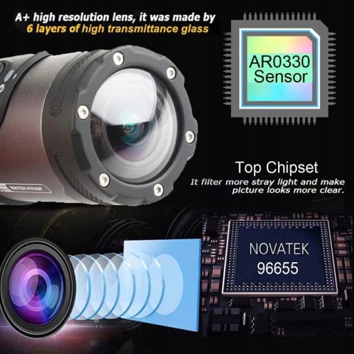 Запись видео 4K с помощью подводной экшн-камеры