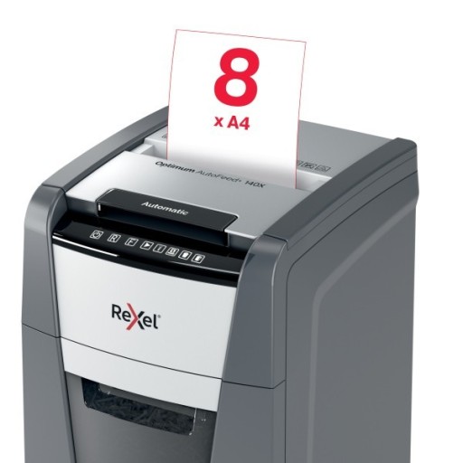 АВТОМАТИЧЕСКИЙ УНИЧТОЖИТЕЛЬ ДОКУМЕНТОВ Rexel 140X, SHREDS 4x30 мм, P-4