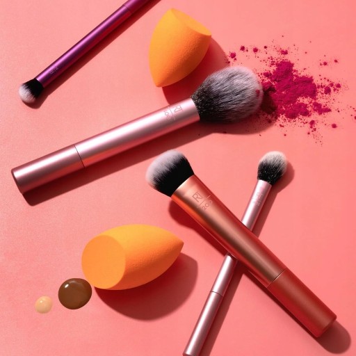 REAL TECHNIQUES BRUSHES Набор кистей для макияжа со спонжами ОРИГИНАЛЬНЫЙ НАБОР