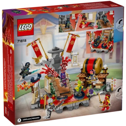 LEGO Bricks Ninjago 71818 Турнирная арена 7+ (деталей: 659)