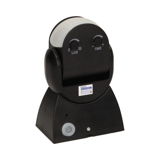 Czujnik ruchu 180 stopni IP65 1200W czarny OR-CR-236/B