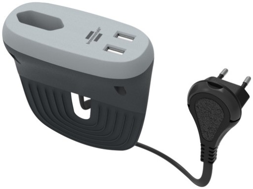 РОЗЕТКА-УДЛИНИТЕЛЬ ДЛЯ ДИВАНА USB 2.1A BRENNENSTUHL